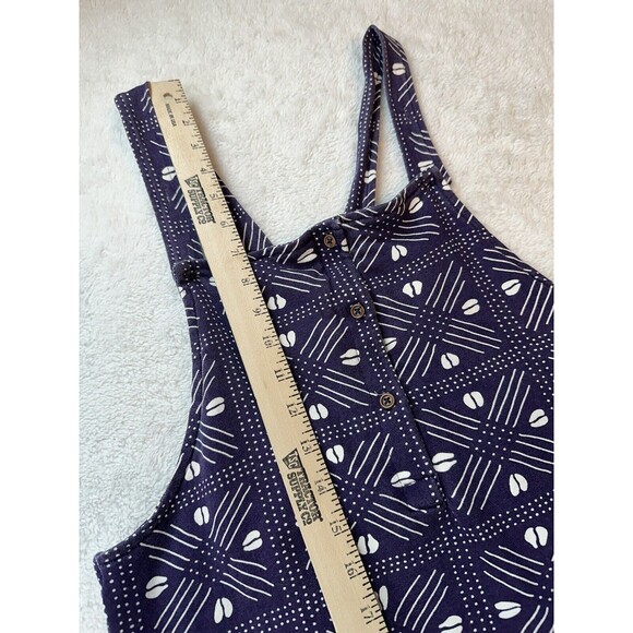 Ade + Ayo Black History Month Size Large 12-14 Overalls - Purple Abstract - Picture 13 of 16